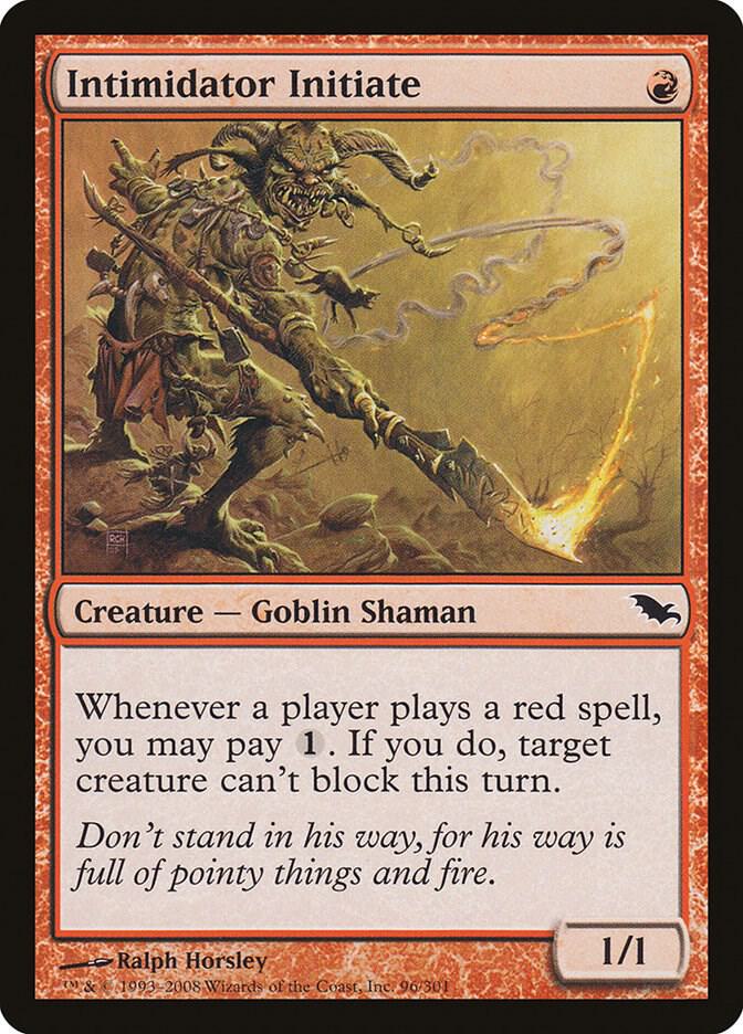 Intimidator Initiate [Shadowmoor] 96