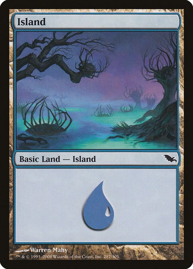 Island (287) [Shadowmoor] 287