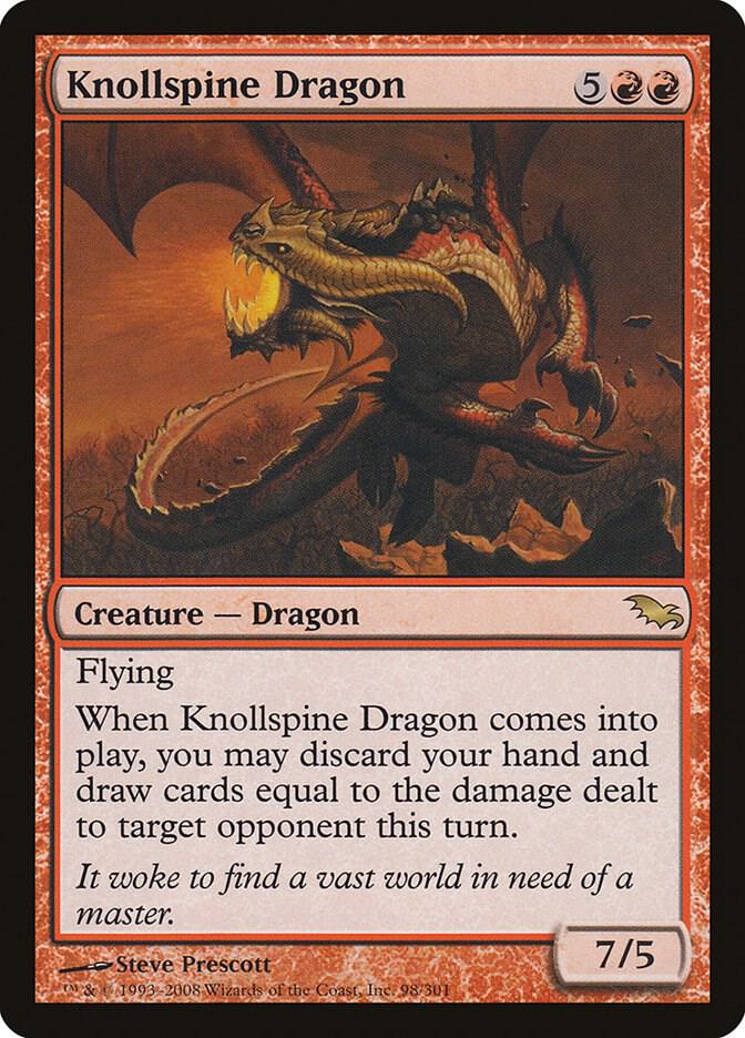 Knollspine Dragon [Shadowmoor] 98