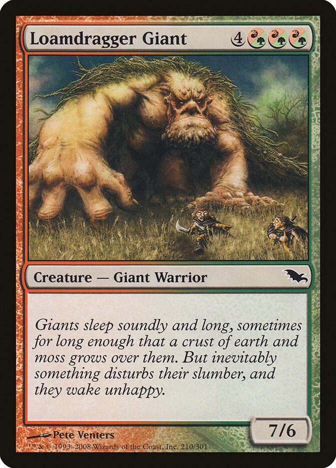 Loamdragger Giant [Shadowmoor] 210