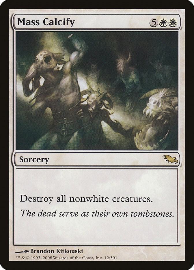 Mass Calcify [Shadowmoor] 12