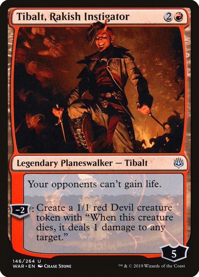 Tibalt, Rakish Instigator [War of the Spark] 146