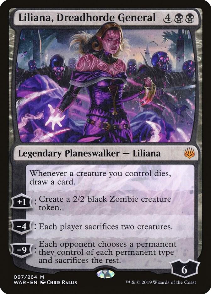 Liliana, Dreadhorde General [War of the Spark] 97