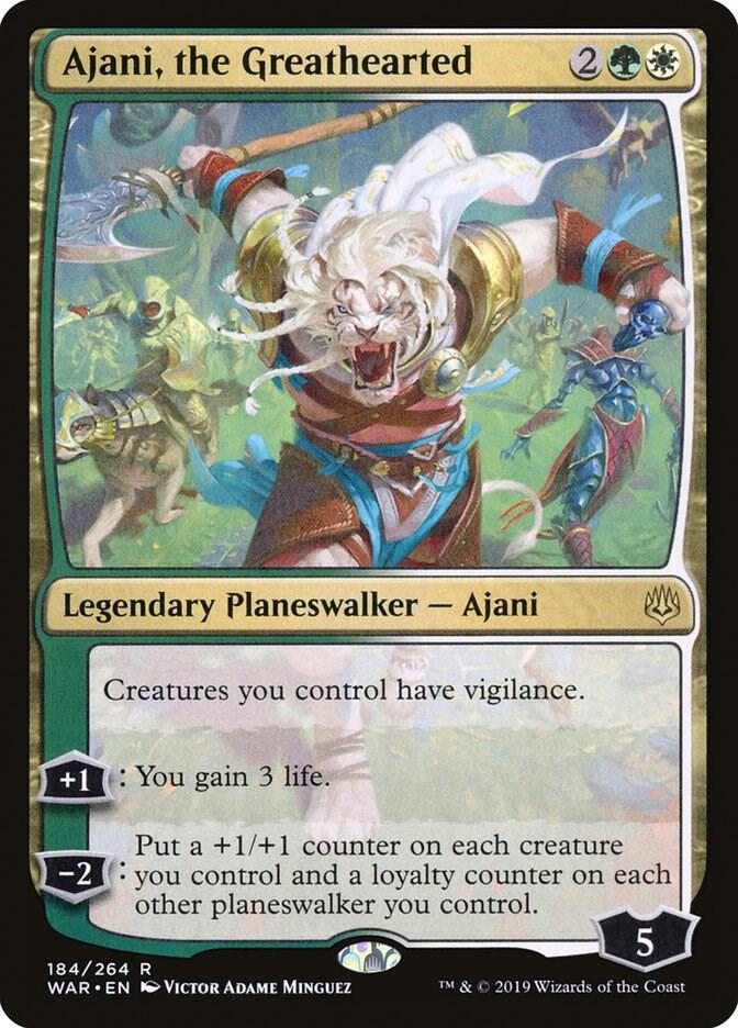 Ajani, the Greathearted [War of the Spark] 184