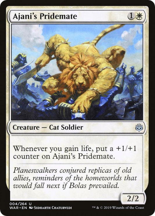 Ajani's Pridemate [War of the Spark] 4