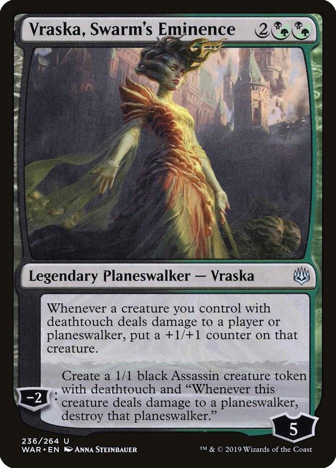 Vraska, Swarm's Eminence [War of the Spark] 236