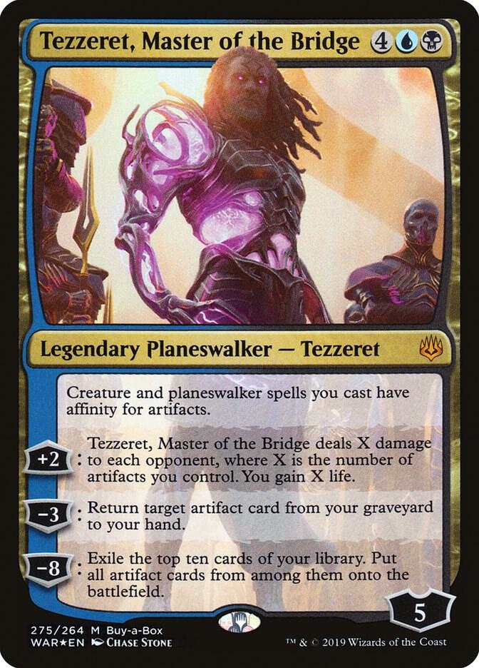 Tezzeret, Master of the Bridge [Buy-A-Box Promos] 275