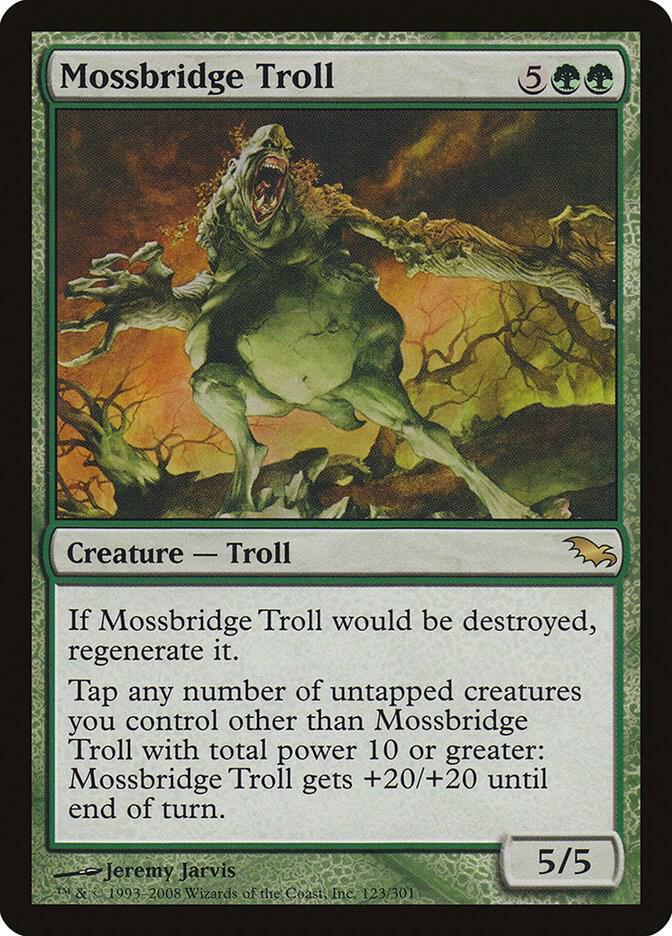 Mossbridge Troll [Shadowmoor] 123