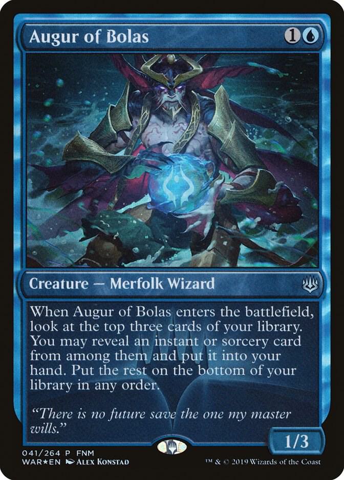 Augur of Bolas [FNM Promos] 41