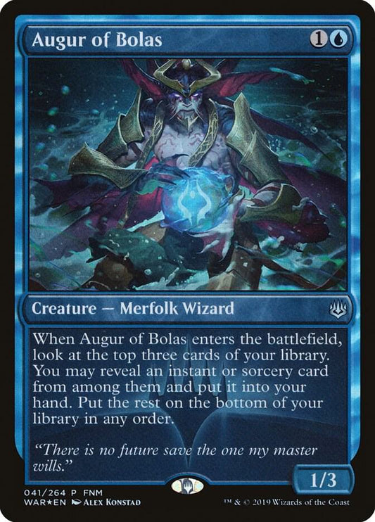 Augur of Bolas [FNM Promos] 41