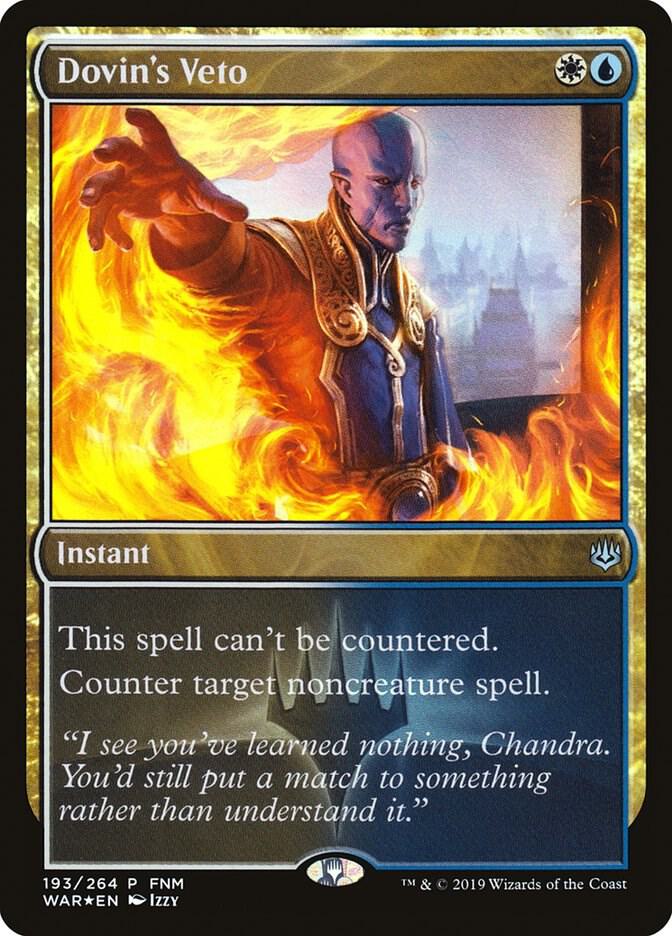 Dovin's Veto [FNM Promos] 193