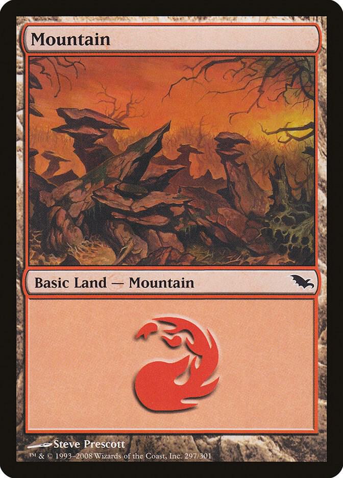 Mountain (297) [Shadowmoor] 297