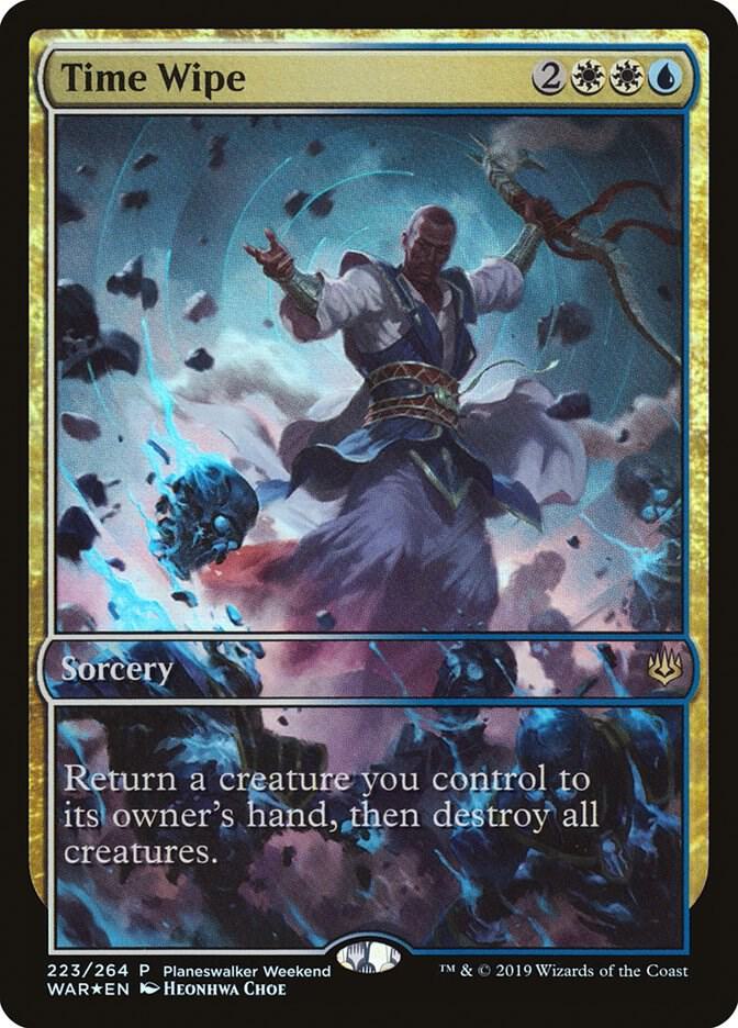 Time Wipe [Planeswalker Event Promos] 223