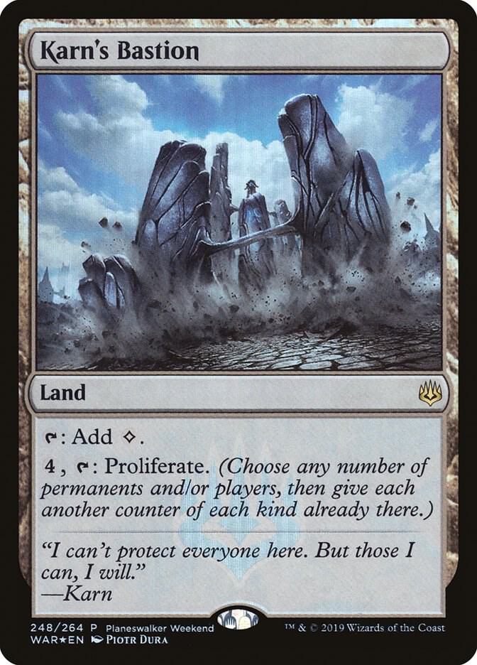 Karn's Bastion [Planeswalker Event Promos] 248