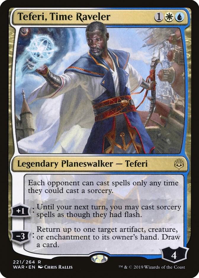 Teferi, Time Raveler [War of the Spark] 221