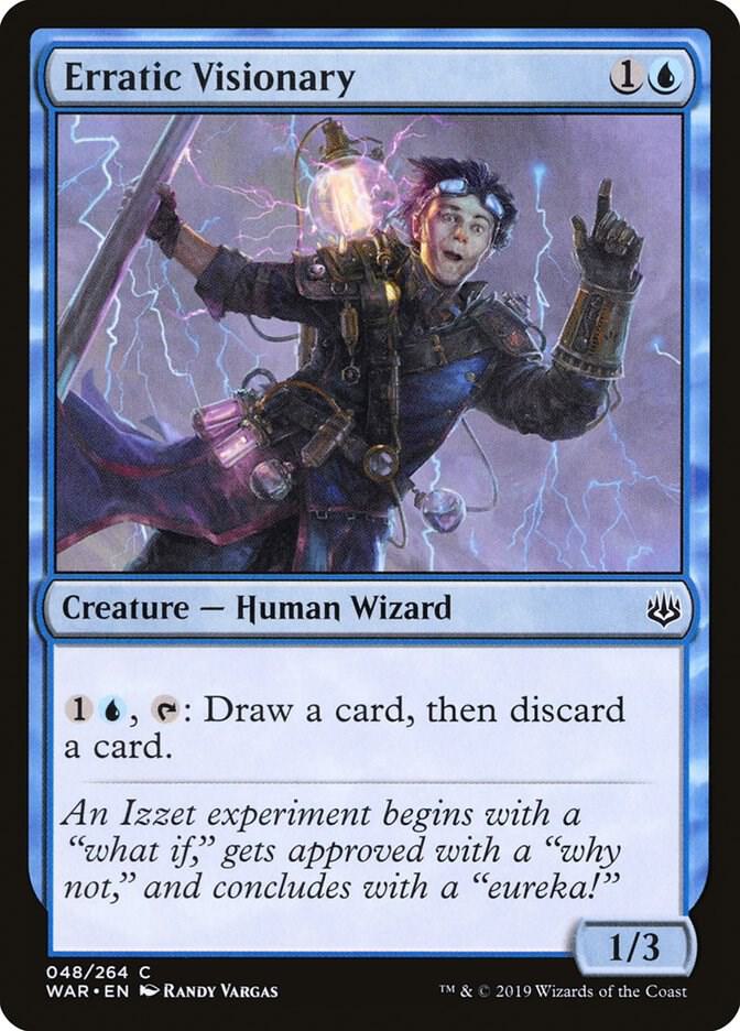 Erratic Visionary [War of the Spark] 48