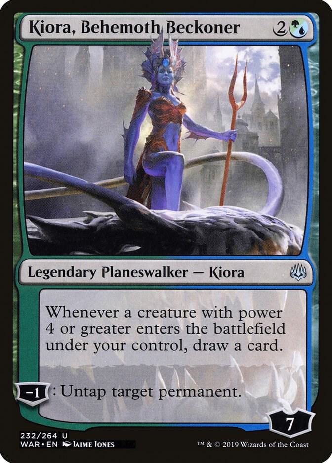 Kiora, Behemoth Beckoner [War of the Spark] 232