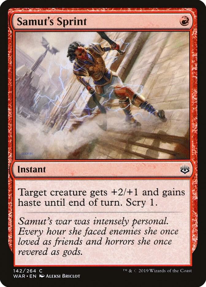 Samut's Sprint [War of the Spark] 142