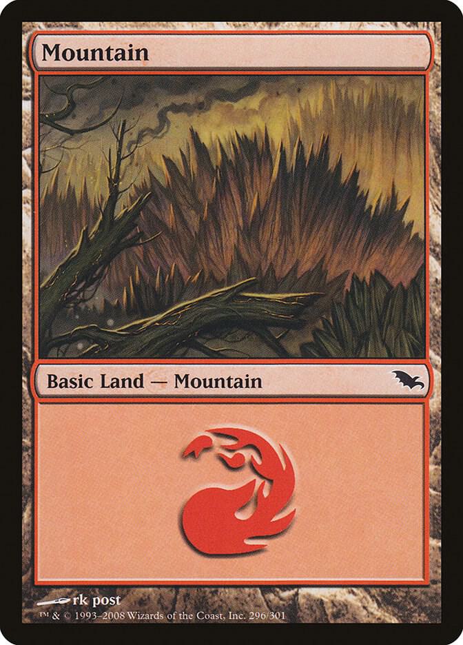 Mountain (296) [Shadowmoor] 296