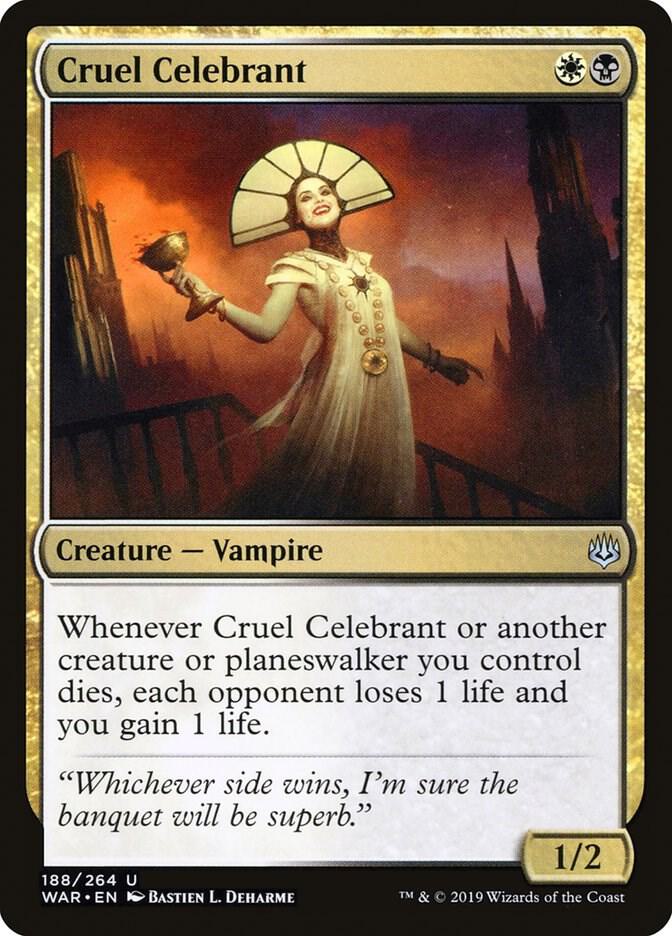 Cruel Celebrant [War of the Spark] 188