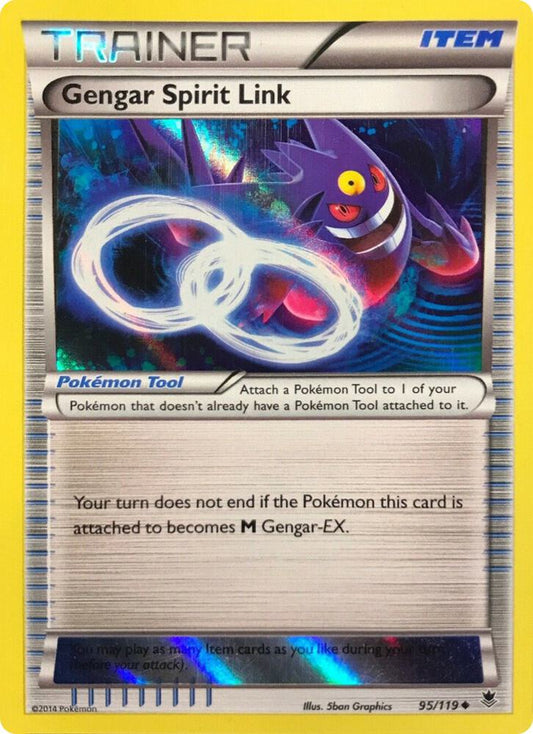 Gengar Spirit Link - 95/119 (Alternate Holo) (Gamestop Exclusive) [Miscellaneous Cards & Products] 095/119