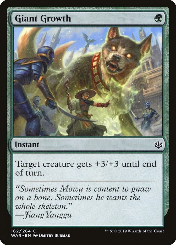 Giant Growth [War of the Spark] 162