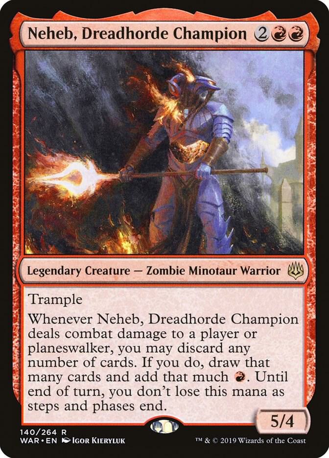Neheb, Dreadhorde Champion [War of the Spark] 140