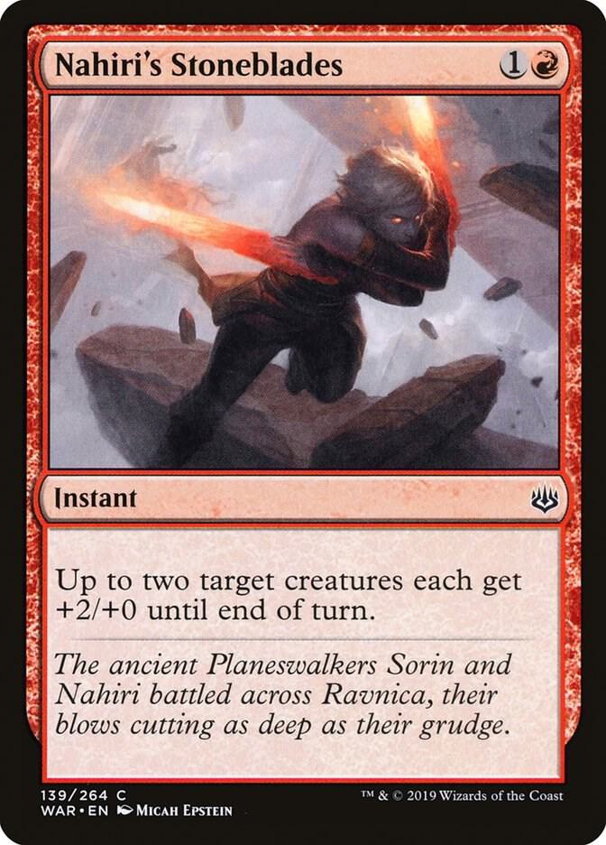 Nahiri's Stoneblades [War of the Spark] 139
