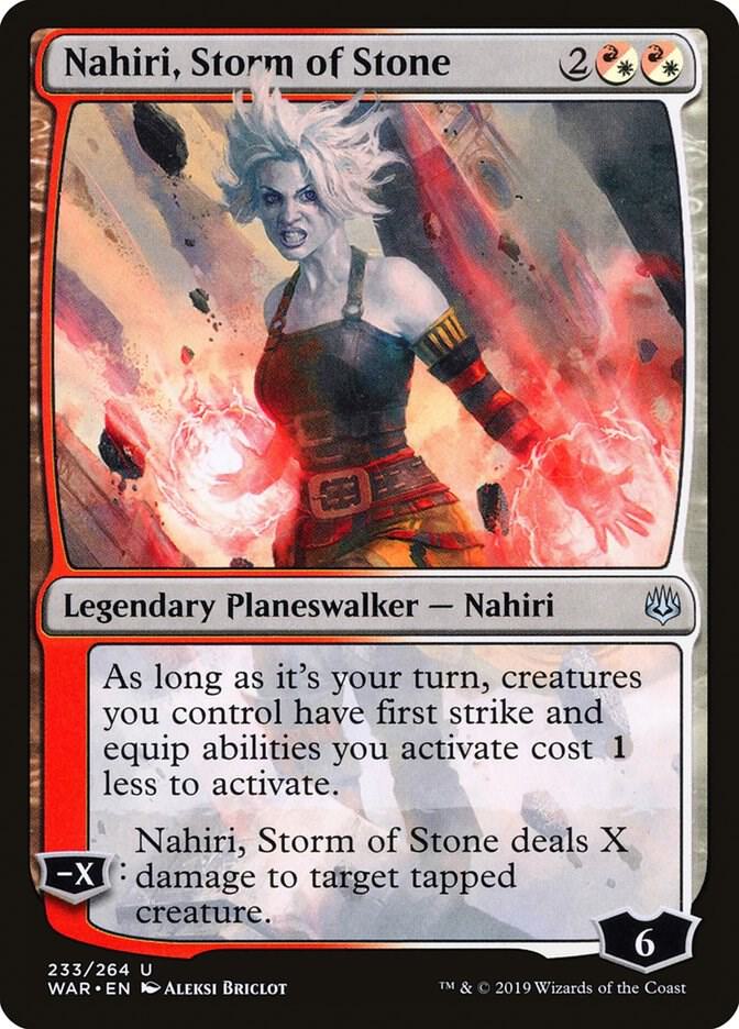 Nahiri, Storm of Stone [War of the Spark] 233