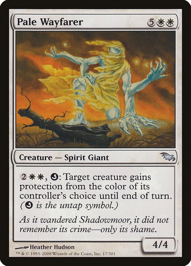 Pale Wayfarer [Shadowmoor] 17