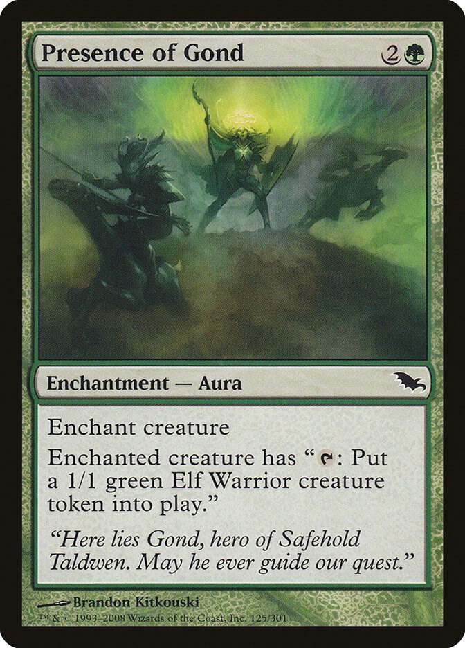 Presence of Gond [Shadowmoor] 125