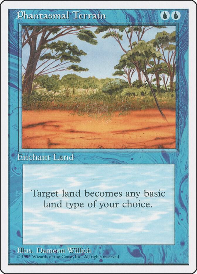 Phantasmal Terrain [Fourth Edition]