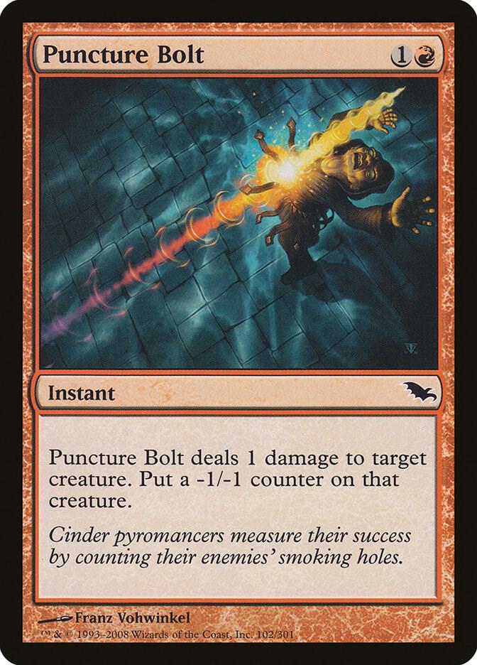 Puncture Bolt [Shadowmoor] 102