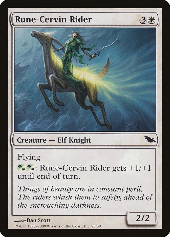 Rune-Cervin Rider [Shadowmoor] 20
