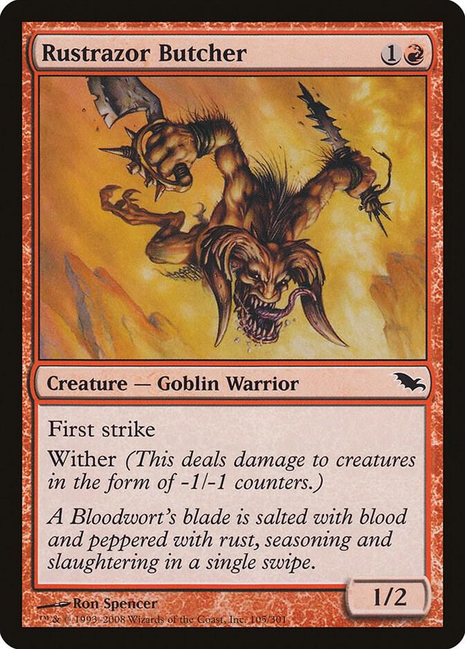 Rustrazor Butcher [Shadowmoor] 105