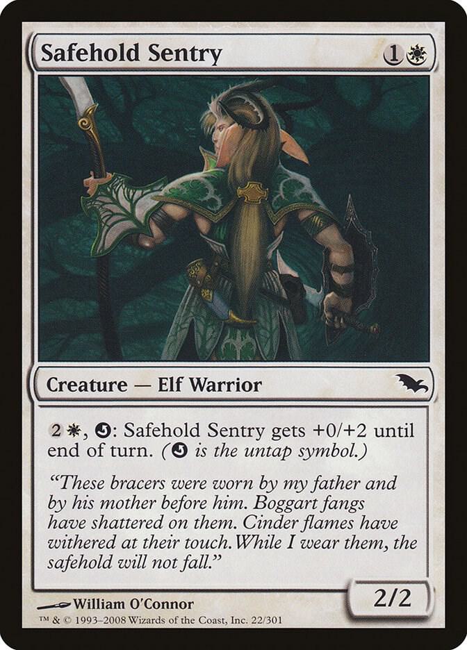 Safehold Sentry [Shadowmoor] 22