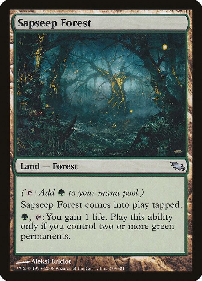 Sapseep Forest [Shadowmoor] 279