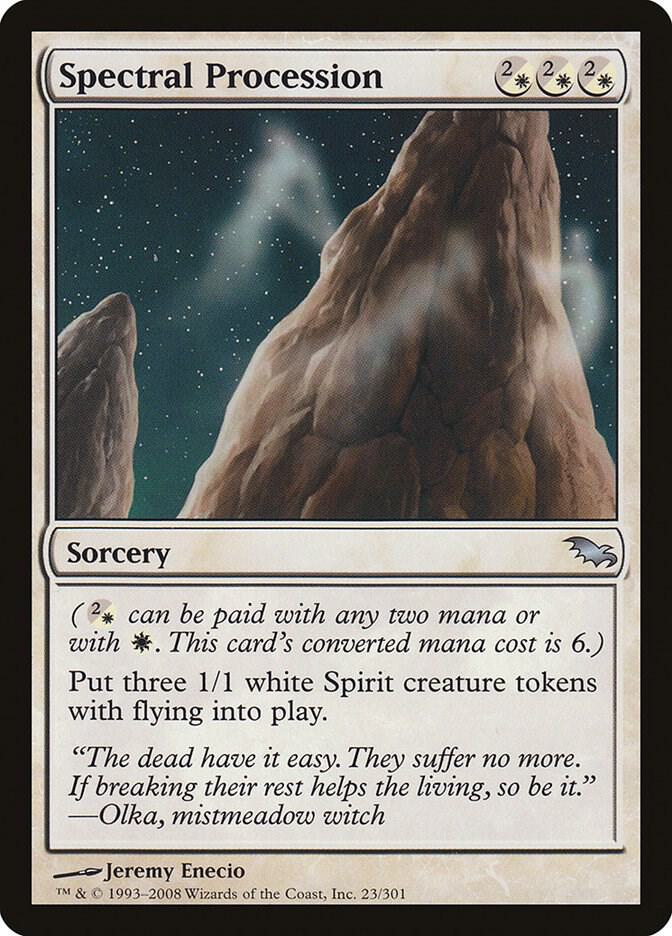 Spectral Procession [Shadowmoor] 23