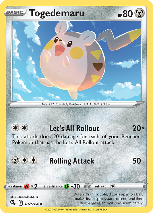 Togedemaru - 187/264 Fusion Strike