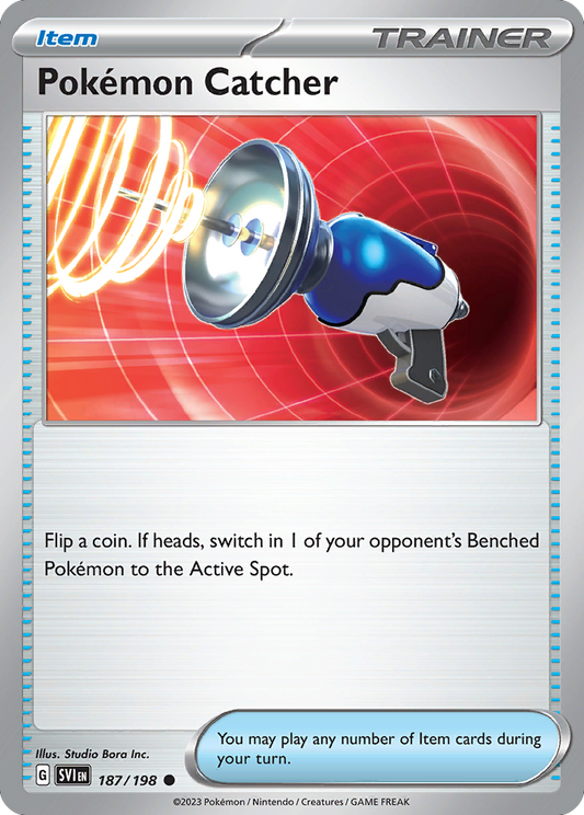 Pokémon Catcher - 187/198 Scarlet & Violet