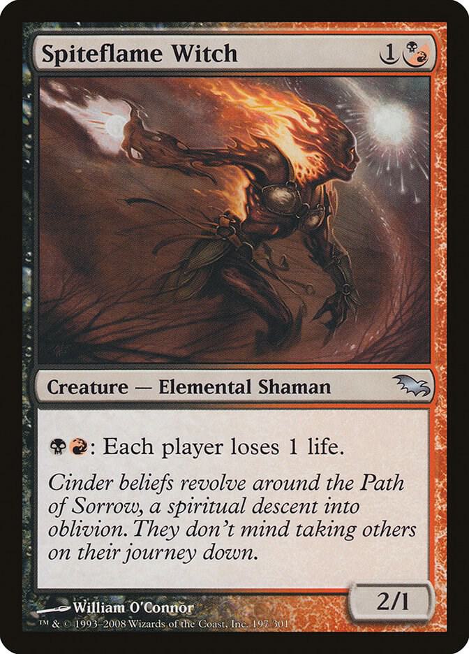 Spiteflame Witch [Shadowmoor] 197