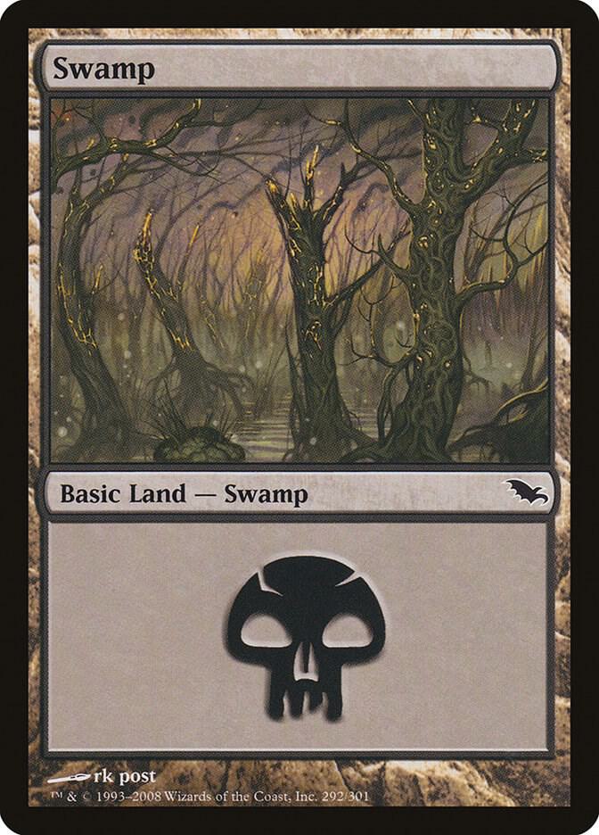 Swamp (292) [Shadowmoor] 292