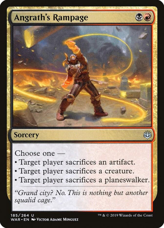 Angrath's Rampage [War of the Spark] 185