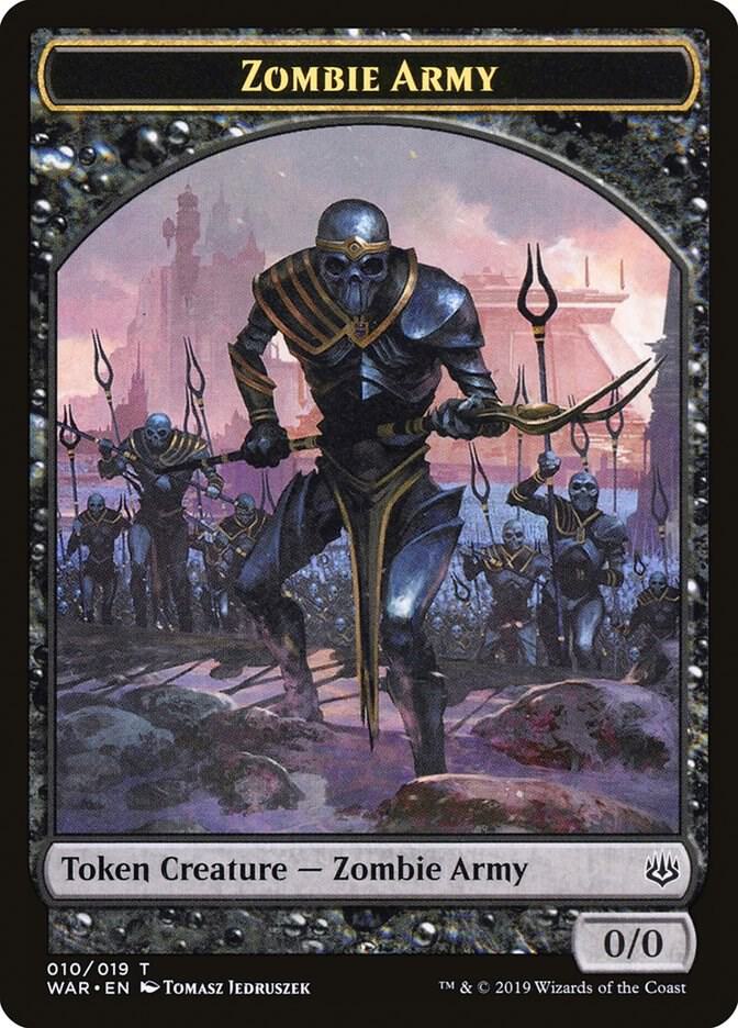 Zombie Army Token (010) [War of the Spark] 10