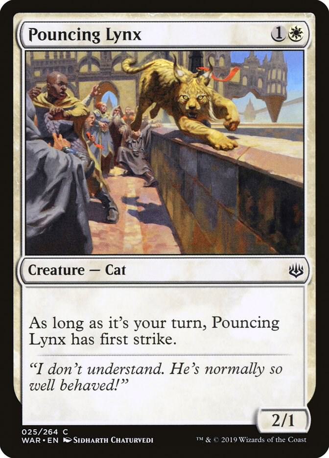 Pouncing Lynx [War of the Spark] 25
