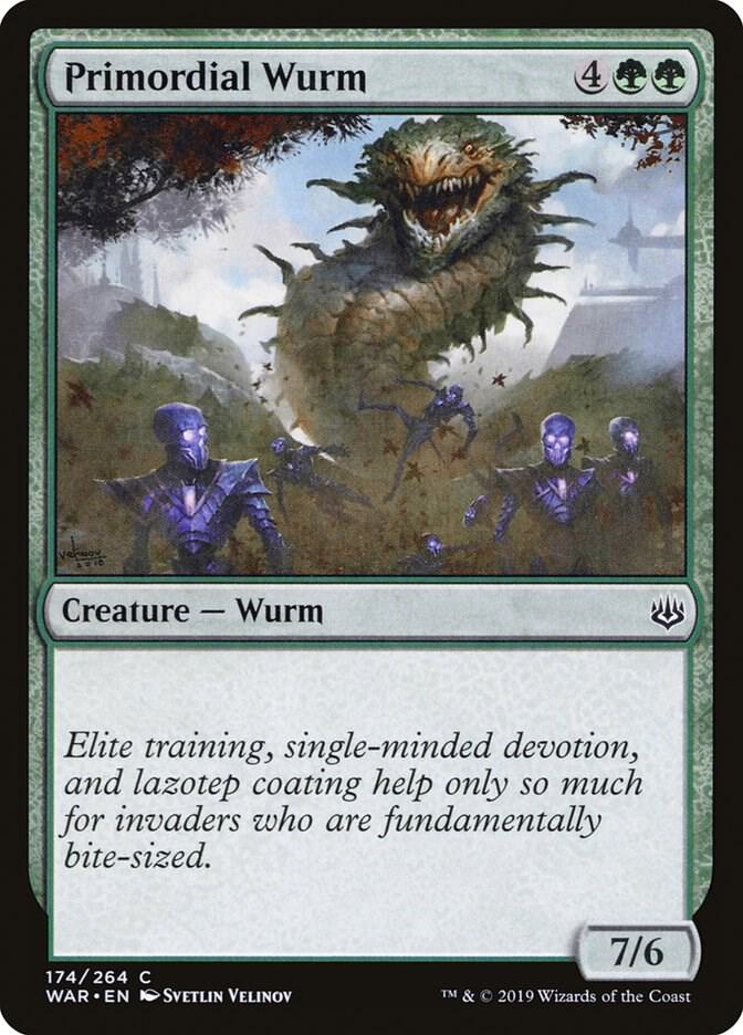 Primordial Wurm [War of the Spark] 174