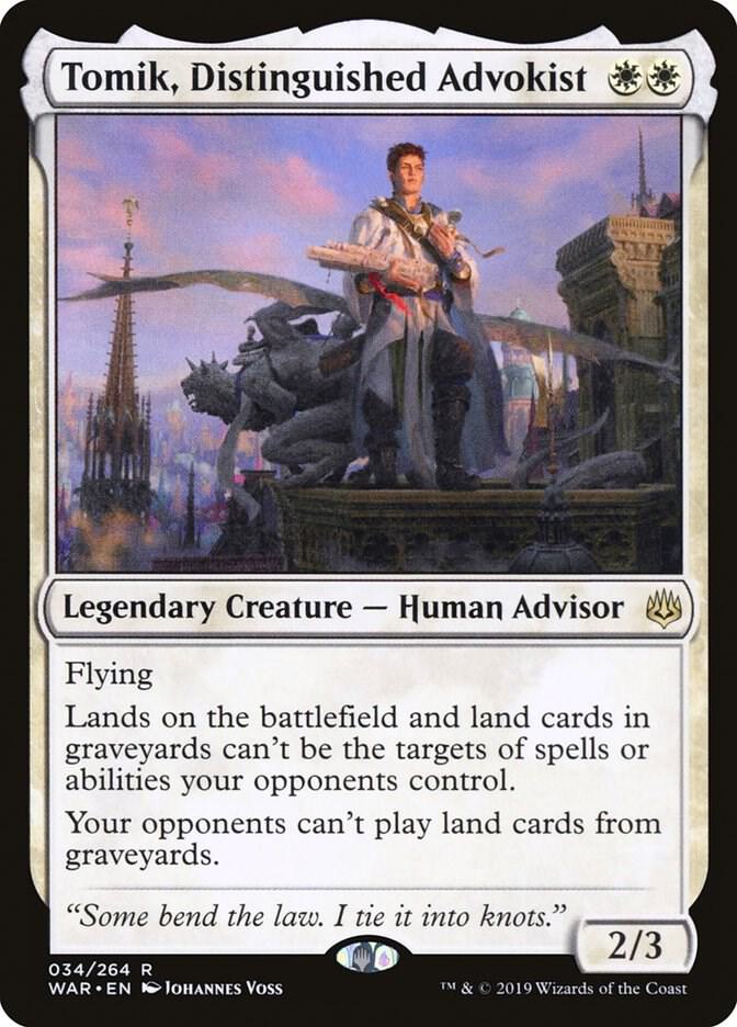 Tomik, Distinguished Advokist [War of the Spark] 34