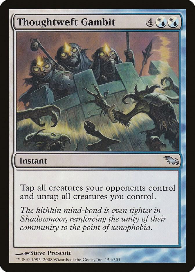 Thoughtweft Gambit [Shadowmoor] 154