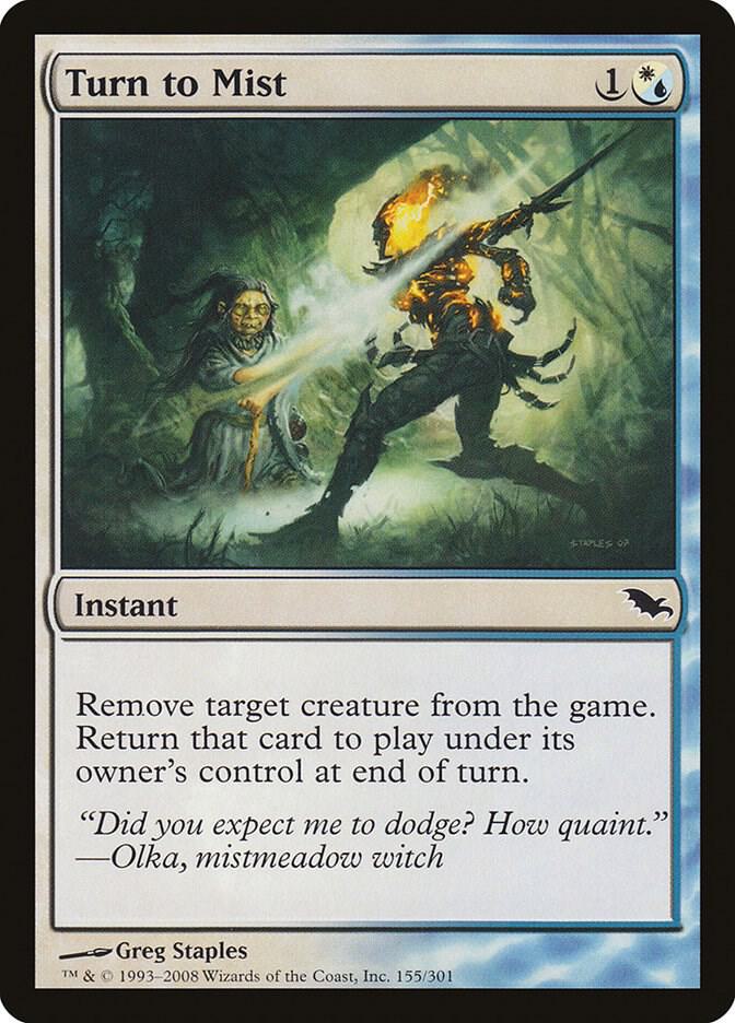 Turn to Mist [Shadowmoor] 155