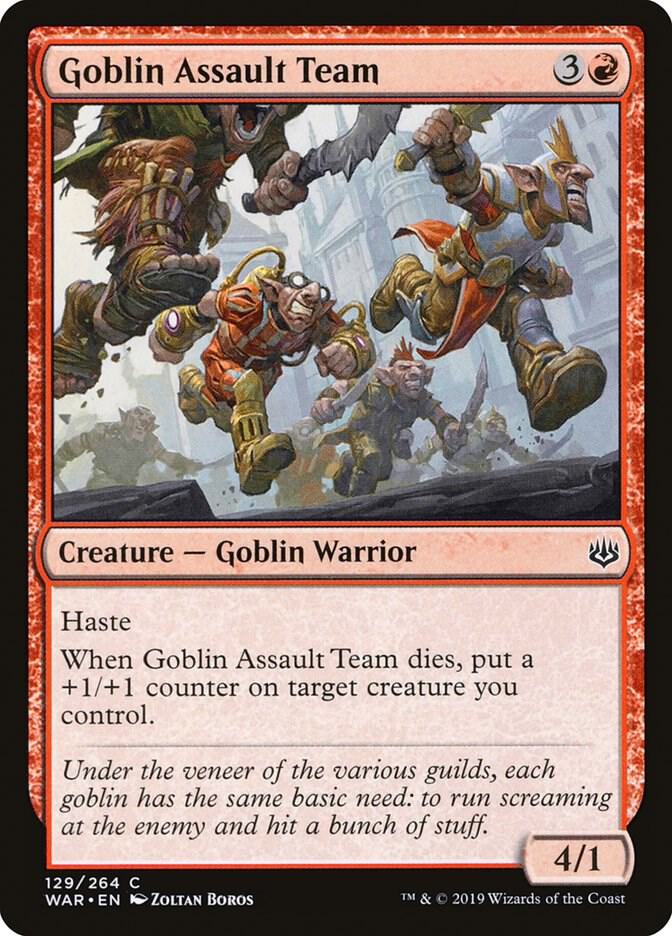 Goblin Assault Team [War of the Spark] 129